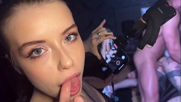 Horny Canadian Tattoo Girl Gets Creampie While Filming Porn