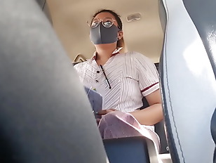 Pinicked up teacher and fucked for free fare