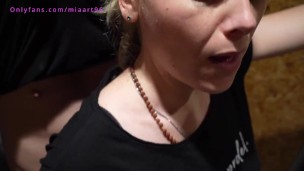 Second time in the store and secret public sex in the locker room, 3 month pregnancy